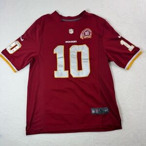 Robert Griffin III RG3 #10 Nike On Field NFL Washington Redskins Jersey Size XL